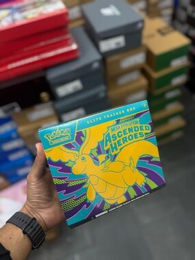 Ascended Heroes Mega Evolution Elite Trainer Box - Yellow